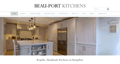 Desktop Screenshot of beau-port-kitchens.com