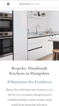 Mobile Screenshot of beau-port-kitchens.com
